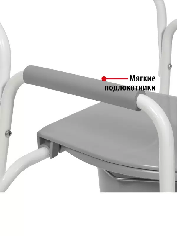 Кресло-стул с санитарным оснащением (без колес) TU 18