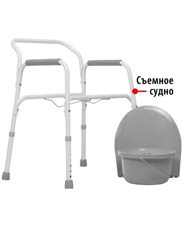 Кресло-стул с санитарным оснащением (без колес) TU 18